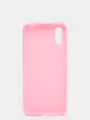Розовый чехол для Xiaomi Redmi 9A (Сяоми Редми 9А) силиконовый, матовый, цветной