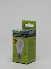 Лампа светодиодная Ergolux Е14, 9 Вт, "Шар" LED-G45-9W-E14