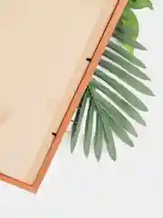 Зеленый картина из искусственных растений, 40х30 см