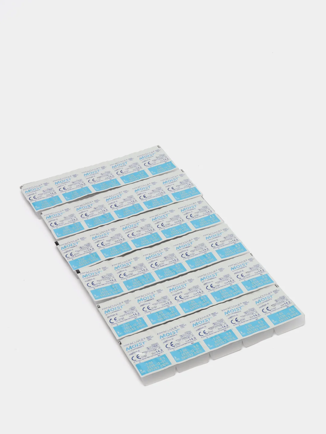 Контактные линзы 1-Day Acuvue Moist 30 линз R 8,5 (-0,5) - (-12,0)