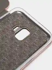 Розовый чехол-книжка на Samsung Galaxy J2 Core, Самсунг Галакси Джи2 Кор