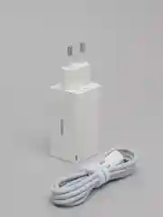 Белый зарядное устройство Baseus GaN3 Pro Fast Charger 2C, U 65W EU, кабель 100W, CCGP050102