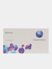 Контактные линзы Biofinity, 6 линз, R 8,6