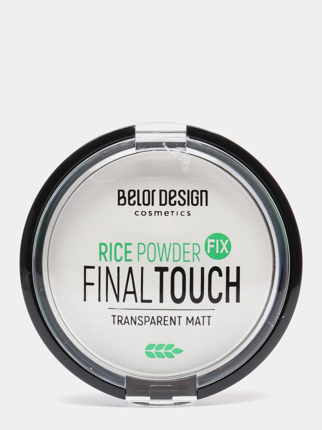 Пудра-фиксатор для лица FINAL TOUCH рисовая тон универсальный Belor Design, 10г