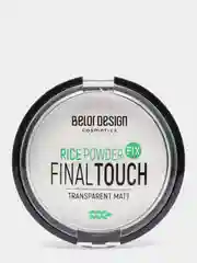 Пудра-фиксатор для лица FINAL TOUCH рисовая тон универсальный Belor Design, 10г