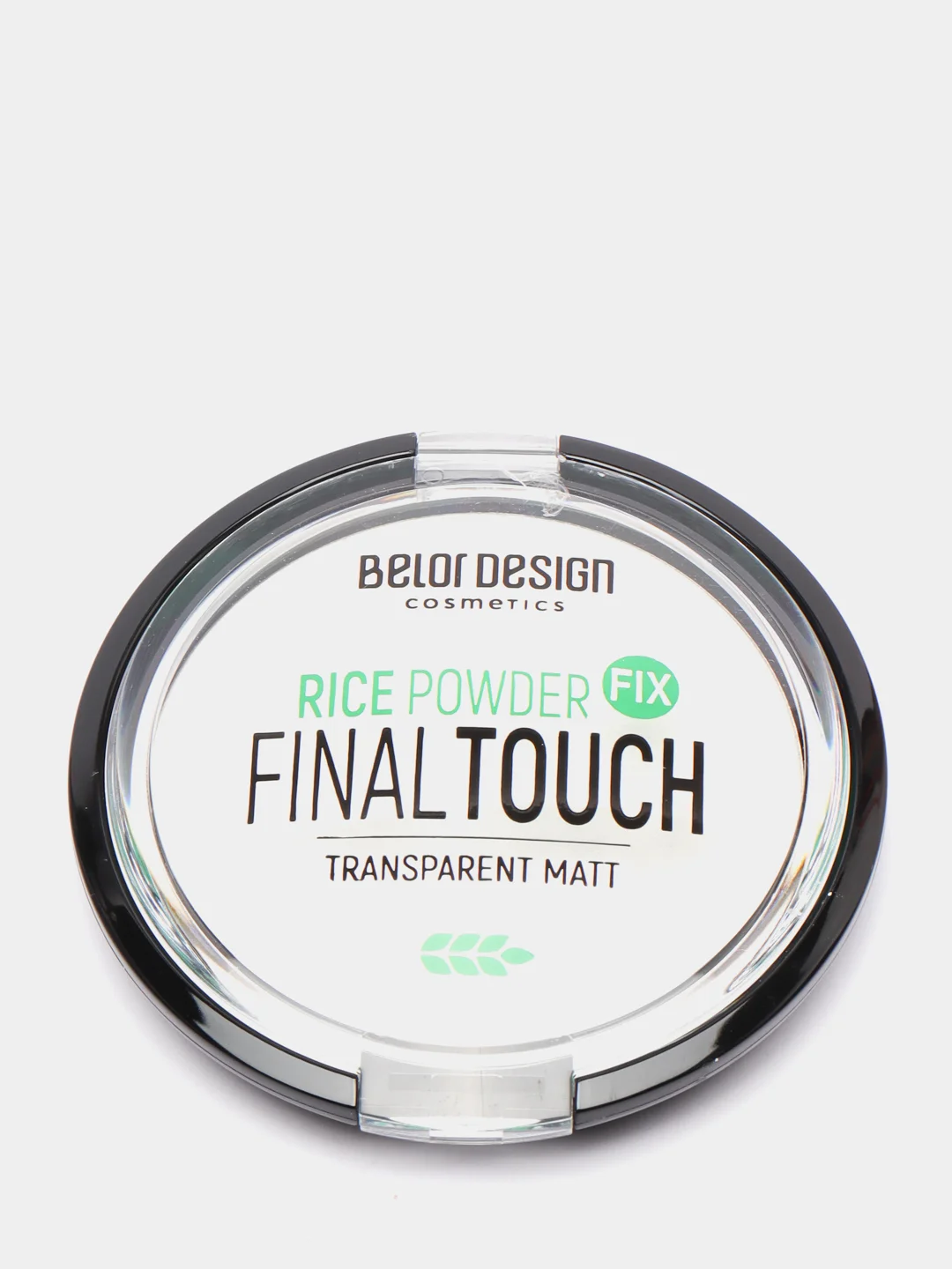 Пудра-фиксатор для лица FINAL TOUCH рисовая тон универсальный Belor Design, 10г