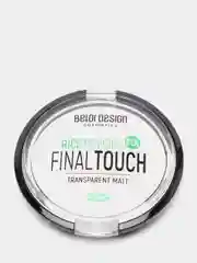 Пудра-фиксатор для лица FINAL TOUCH рисовая тон универсальный Belor Design, 10г
