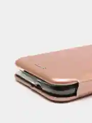 Розовый чехол-книжка на Samsung Galaxy J1 2016 (J120), Самсунг Галакси Джи1 2016 (Джи120)