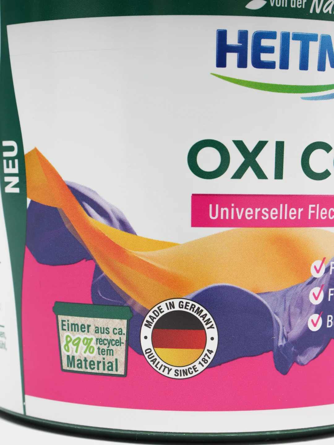Универсальный пятновыводитель Heitmann Oxi Color, 500 г