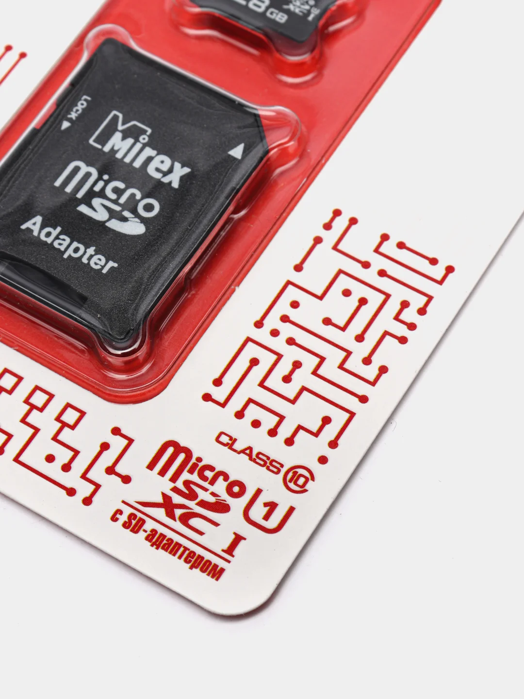 Карта памяти microSDHC, Mirex, UHS-I, с SD-адаптером, 2 размера