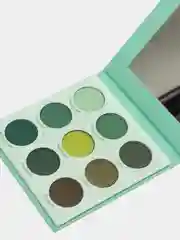 Бежевый тени - глиттер для век 9 оттенков Ever Beauty