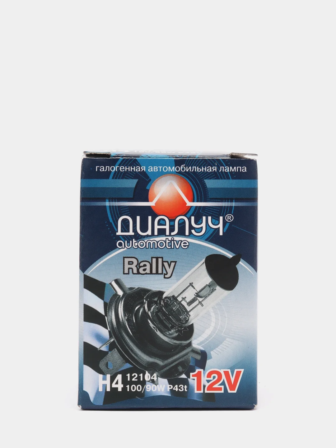 Лампочка автомобильная Диалуч H4, 100/90W, 12V