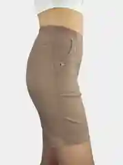 Бежевый меланж шорты женские