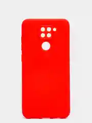 Алый чехол для Xiaomi Redmi Note 9, Сяоми Редми Нот 9 силиконовый, цветной матовый