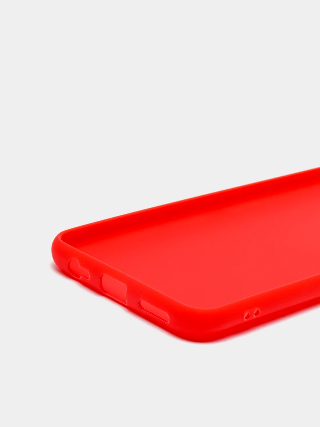 Алый чехол для Xiaomi Redmi Note 9, Сяоми Редми Нот 9 силиконовый, цветной матовый