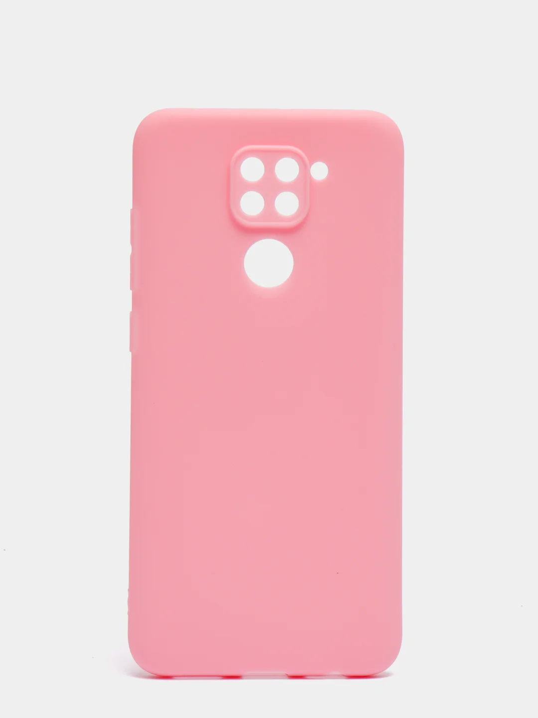 Марсала чехол для Xiaomi Redmi Note 9, Сяоми Редми Нот 9 силиконовый, цветной матовый