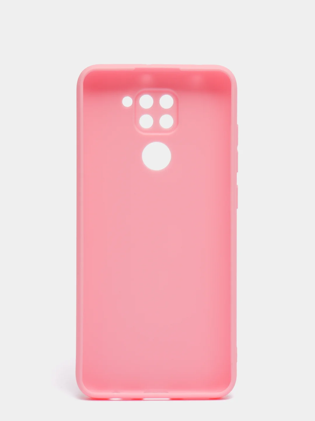 Марсала чехол для Xiaomi Redmi Note 9, Сяоми Редми Нот 9 силиконовый, цветной матовый