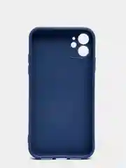 Индиго чехол для iPhone 11, 11 Pro, 11 Pro Max, силиконовый