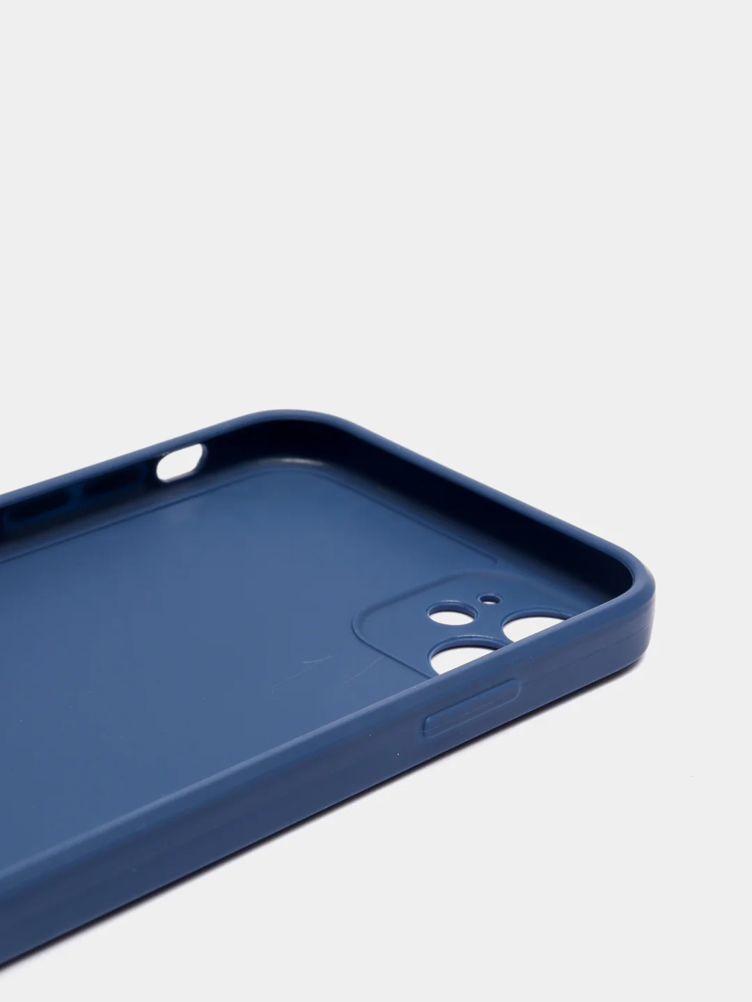 Индиго чехол для iPhone 11, 11 Pro, 11 Pro Max, силиконовый