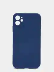 Индиго чехол для iPhone 11, 11 Pro, 11 Pro Max, силиконовый