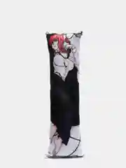 Бежевый миди-дакимакура 36см по аниме: Школа отчаяния, Re:zero, Genshin Impact и другие