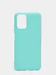 Лазурный чехол Xiaomi Redmi Note 10 / Redmi Note 10S / Poco M5s силиконовый цветной матовый