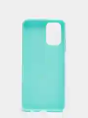 Лазурный чехол Xiaomi Redmi Note 10 / Redmi Note 10S / Poco M5s силиконовый цветной матовый