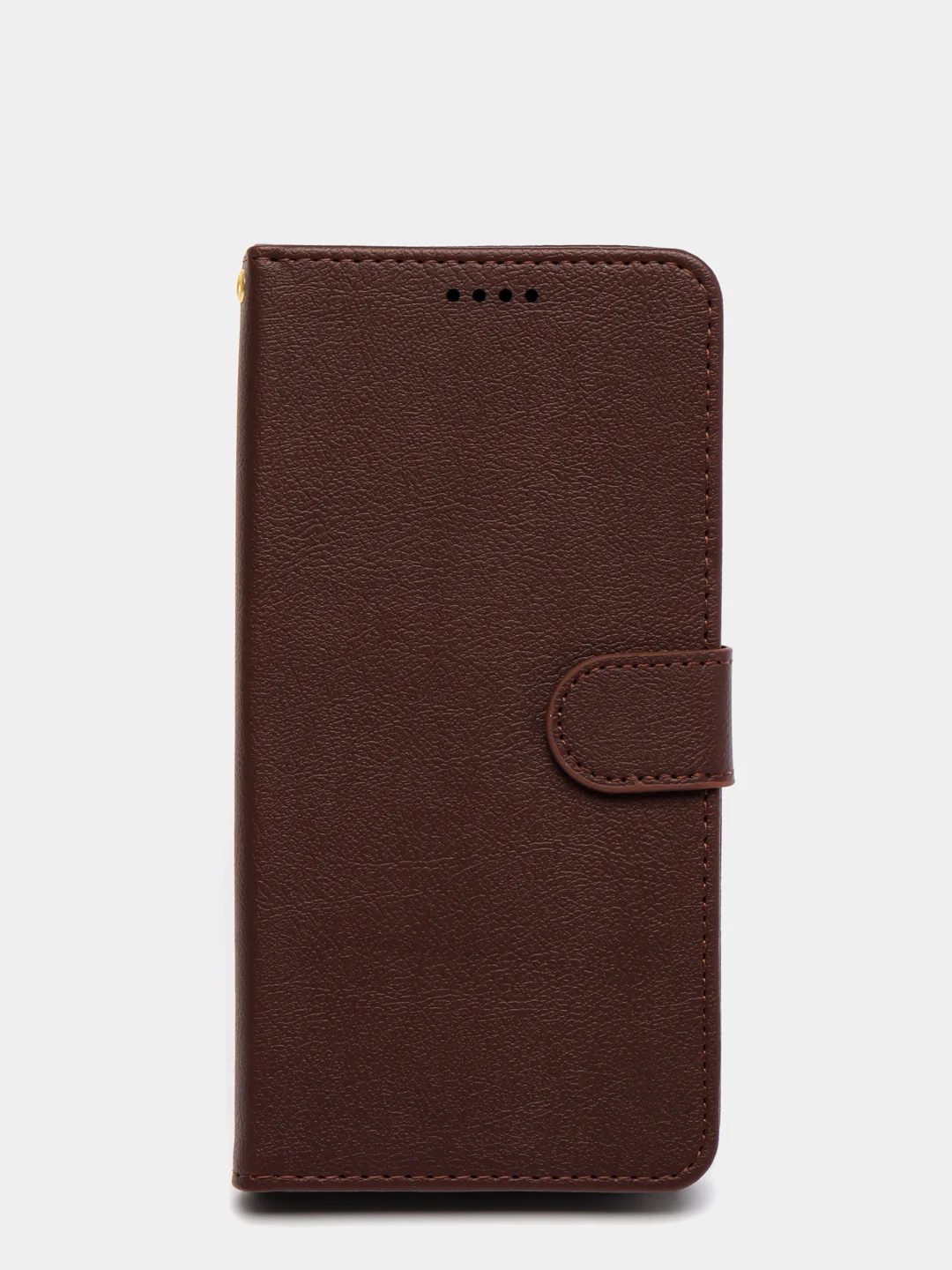 Коричневый кожаный (PU) чехол книжка Xiaomi Redmi 9T ( Редми 9Т )