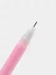 Фуксия ручка школьная гелевая