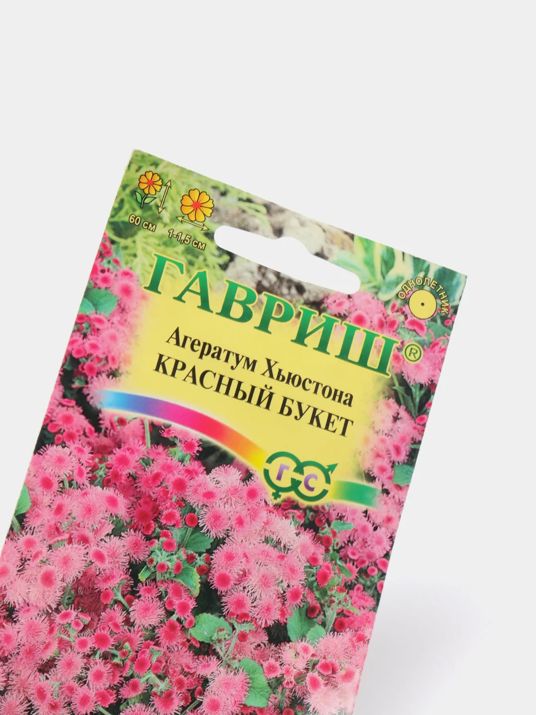 Агератум Красный букет, семена, цветы