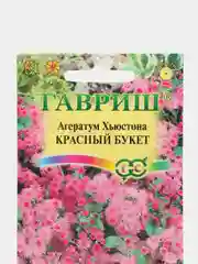 Агератум Красный букет, семена, цветы