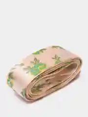 Манго атласная лента с рисунком 25 мм*5 м