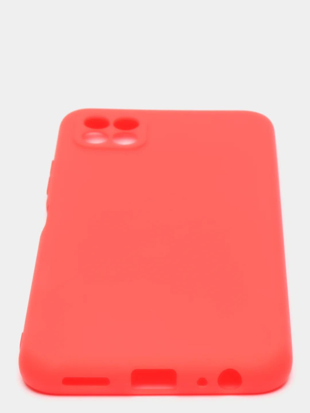 Красный чехол Samsung Galaxy A22s / A22 5G, Самсунг Галакси А22с / А22 силиконовый цветной матовый