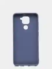 Темно-синий чехол для Xiaomi Redmi Note 9, Сяоми Редми Нот 9 силиконовый, цветной матовый