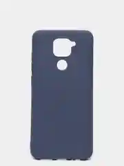 Темно-синий чехол для Xiaomi Redmi Note 9, Сяоми Редми Нот 9 силиконовый, цветной матовый