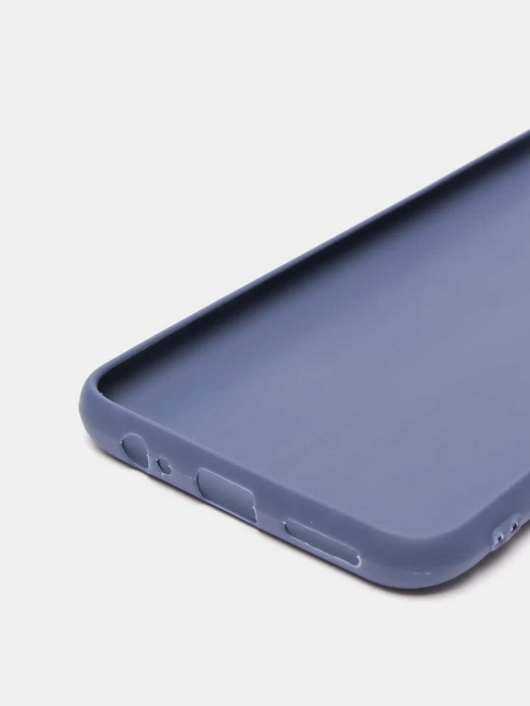 Темно-синий чехол для Xiaomi Redmi Note 9, Сяоми Редми Нот 9 силиконовый, цветной матовый