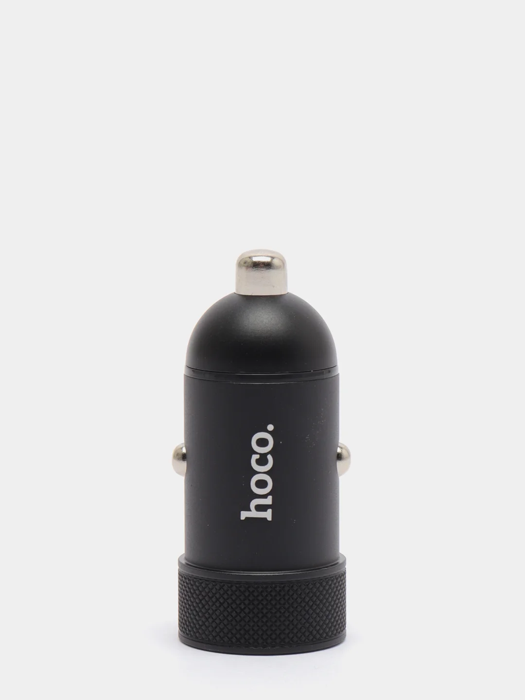 Черный автомобильное зарядное устройство HOCO Z32A быстрая зарядка QC3.0 (1xUSB, до 4A)