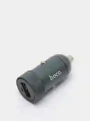 Серый автомобильное зарядное устройство HOCO Z32, быстрая зарядка QC3.0, 1 x USB, 3A, 18W