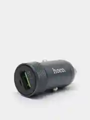 Серый автомобильное зарядное устройство HOCO Z32, быстрая зарядка QC3.0, 1 x USB, 3A, 18W