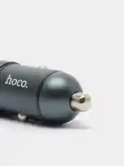 Серый автомобильное зарядное устройство HOCO Z32, быстрая зарядка QC3.0, 1 x USB, 3A, 18W