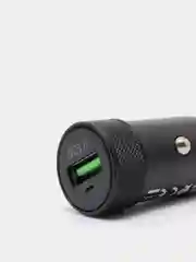 Серый автомобильное зарядное устройство HOCO Z32, быстрая зарядка QC3.0, 1 x USB, 3A, 18W