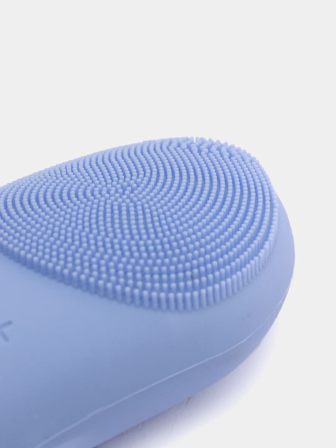 Голубой щеточка-массажер для лица силиконовая Sonic facial brush