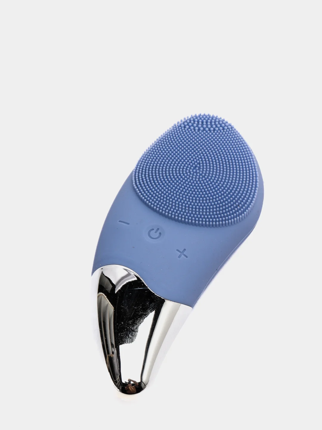 Голубой щеточка-массажер для лица силиконовая Sonic facial brush