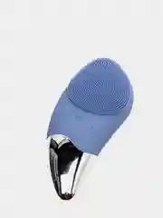 Голубой щеточка-массажер для лица силиконовая Sonic facial brush