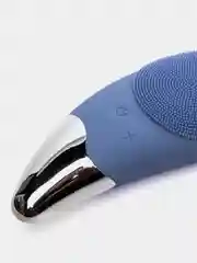 Голубой щеточка-массажер для лица силиконовая Sonic facial brush