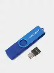 Синий usb флеш-накопитель 3 в 1 для телефона и ПК 8, 16, 32, 64, 128 Гб, флешка Jaster