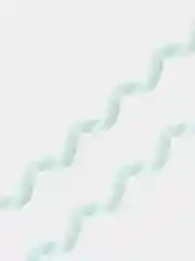 Бирюзовый резинка для волос / Пружинка / Спиралька / Браслет / 45мм