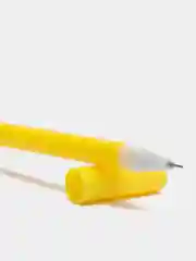 Желтый ручка школьная гелевая