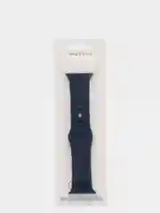 Темно-синий ремешок для Apple Watch, силиконовый