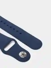 Темно-синий ремешок для Apple Watch, силиконовый